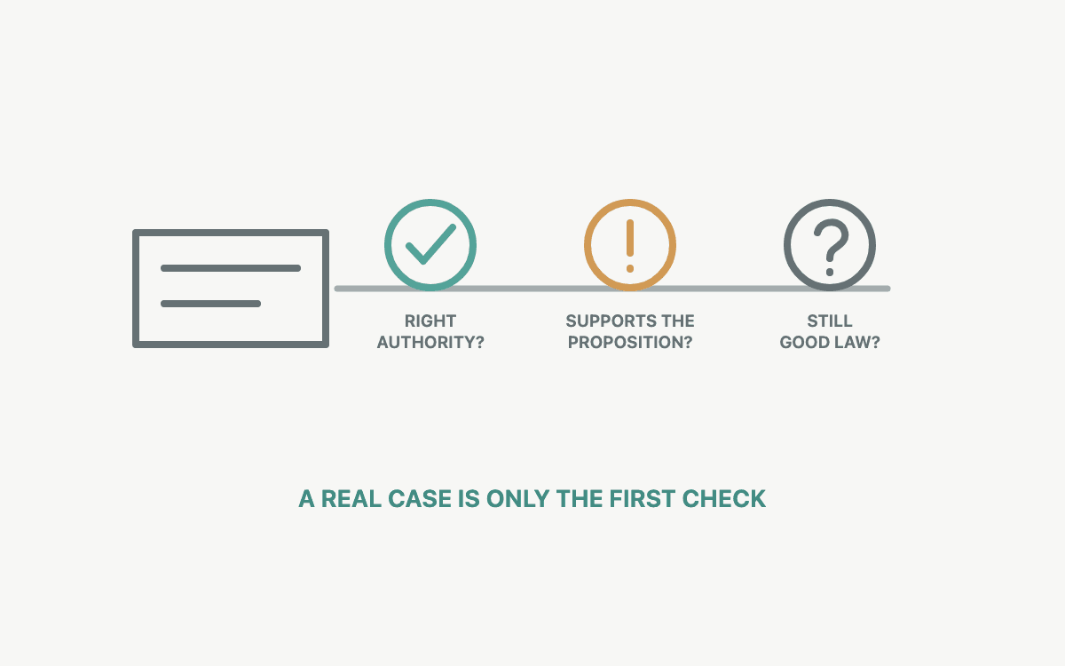 A Real Case Can Still Be a Bad Citation: What AI Cite Checking Must Verify